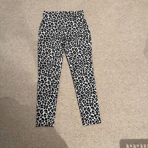 michael kors animal print jeggins size S